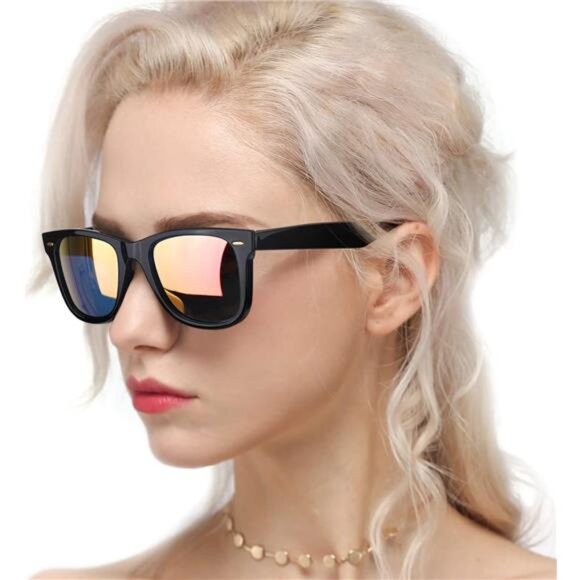 Classic Sunglasses for Women Polarized Driving Anti-Glare UV Protection - Picture 2 of 6